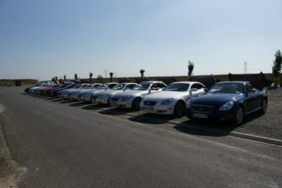 LEXUS TOYS MOTORS La Roche sur yon (85) et Tours (37) lors du "Driving Tour 2009"