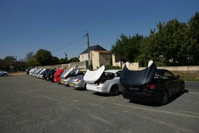 LEXUS TOYS MOTORS La Roche sur yon (85) et Tours (37) lors du "Driving Tour 2009"