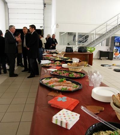 Inauguration du Centre de Prépa & de vente à Marchand SAGA Services (85)