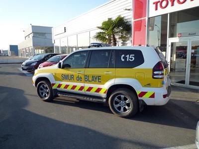 TOYOTA Toys Motors Royan (17) équipe le SMUR de Blaye