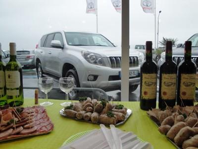 TOYOTA Toys Motrs Royan (17) fête le nouveau Land Cruiser