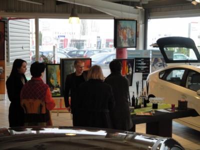 Toyota Toys Motors Royan (17) Saintes(17 et Cognac (16)exposent F. Barbin Lecrevisse- Thierry Landon- Bernard Aubert et Bernard