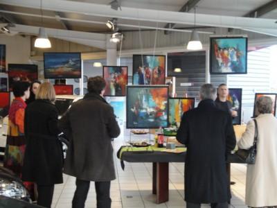 Toyota Toys Motors Royan (17) Saintes(17 et Cognac (16)exposent F. Barbin Lecrevisse- Thierry Landon- Bernard Aubert et Bernard