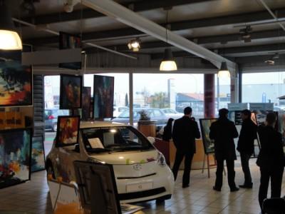 Toyota Toys Motors Royan (17) Saintes(17 et Cognac (16)exposent F. Barbin Lecrevisse- Thierry Landon- Bernard Aubert et Bernard