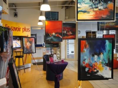 Toyota Toys Motors Royan (17) Saintes(17 et Cognac (16)exposent F. Barbin Lecrevisse- Thierry Landon- Bernard Aubert et Bernard