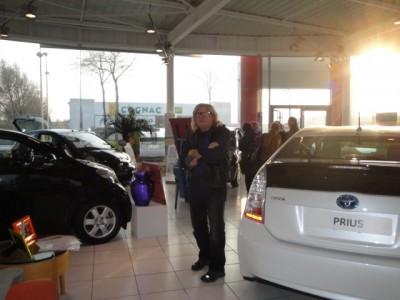 Toyota Toys Motors Royan (17) Saintes(17 et Cognac (16)exposent F. Barbin Lecrevisse- Thierry Landon- Bernard Aubert et Bernard