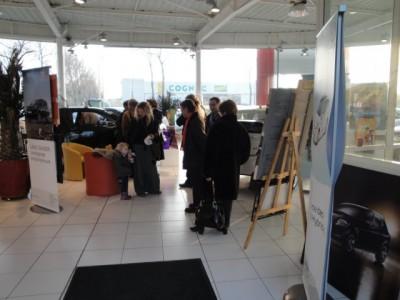 Toyota Toys Motors Royan (17) Saintes(17 et Cognac (16)exposent F. Barbin Lecrevisse- Thierry Landon- Bernard Aubert et Bernard