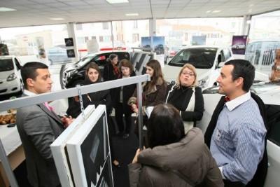 Du 13 au 20 Mars Toyota Toys Motors La Rochelle(17) et Rochefort exposent Catherine Dowmont et Laurent Adouch