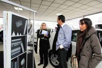 Du 13 au 20 Mars Toyota Toys Motors La Rochelle(17) et Rochefort exposent Catherine Dowmont et Laurent Adouch