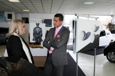 Du 13 au 20 Mars Toyota Toys Motors La Rochelle(17) et Rochefort exposent Catherine Dowmont et Laurent Adouch