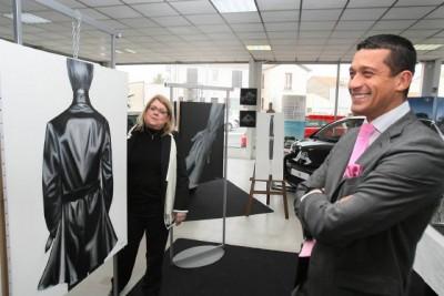 Du 13 au 20 Mars Toyota Toys Motors La Rochelle(17) et Rochefort exposent Catherine Dowmont et Laurent Adouch