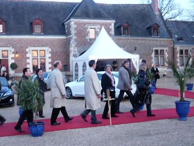 Lexus Tours, présents à la grande soirée de présentation du nouveau guide "La Touraine Gourmande"