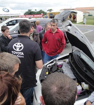 TOYOTA Toys Motors Saintes participe à la Journée du véhicule électrique
