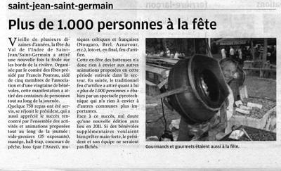 Foire de Saint Jean Saint Germain