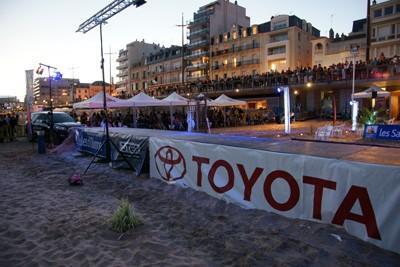 Toyota Toys Motors, partenaire de l'élection de Miss Plage 2010 aux Sables d'Olonne