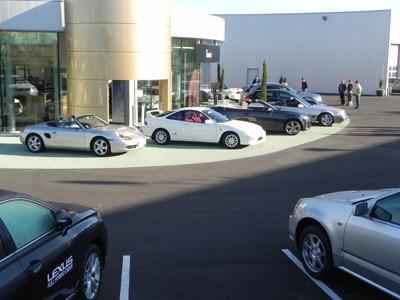LEXUS Tours présent au rassemblement mensuel des véhicules anciens de Tours