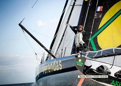 Suivez Arnaud Boissière et son monocoque Akena sur la Route du Rhum