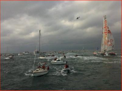 Suivez Thomas Coville et son trimaran Sodebo sur la Route du Rhum