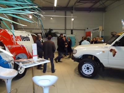 Soirée DAKAR à TOYOTA Toys Motors Loches