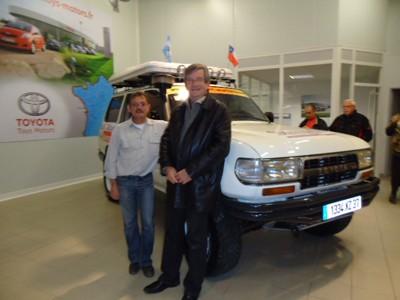 Soirée DAKAR à TOYOTA Toys Motors Loches