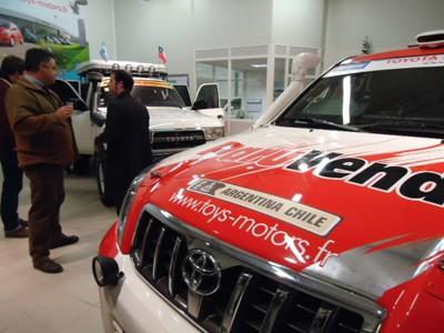 Soirée DAKAR à TOYOTA Toys Motors Loches