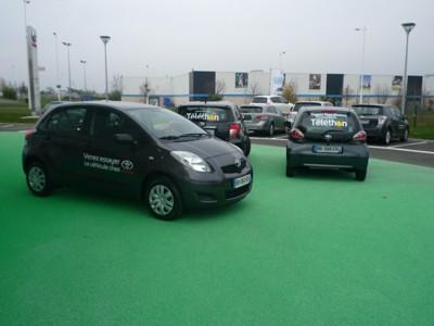 TOYOTA Toys Motors TOURS partenaire du Téléthon 2010