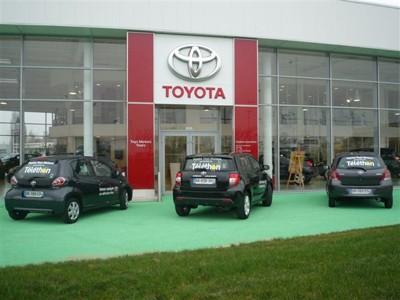 TOYOTA Toys Motors TOURS partenaire du Téléthon 2010