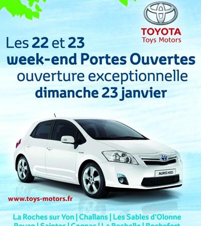 WEEK-END PORTES OUVERTES TOYS MOTORS les 22 et 23 janvier