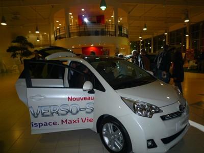 TOYOTA Toys Motors TOURS présente le Nouveau VERSO S