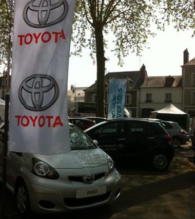 TOYOTA Toys Motors TOURS présent à la Foire d'Amboise