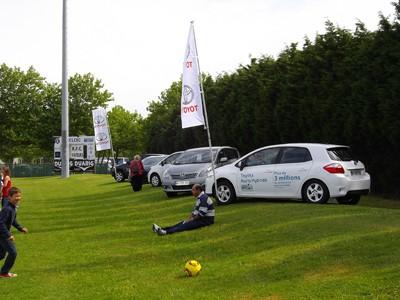 Tournois de Foot de Capeyron avec la concession Toys Motors de Rochefort