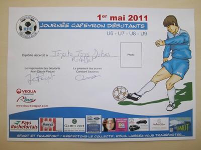 Tournois de Foot de Capeyron avec la concession Toys Motors de Rochefort