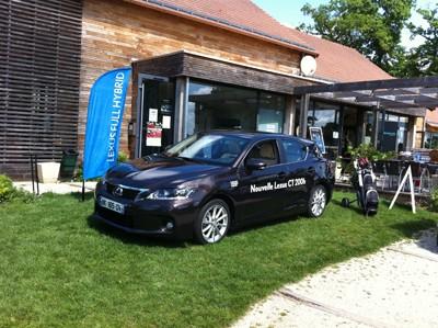 Competition lexus Barclays Banque du 8 mai au Golf de La Domangère.
