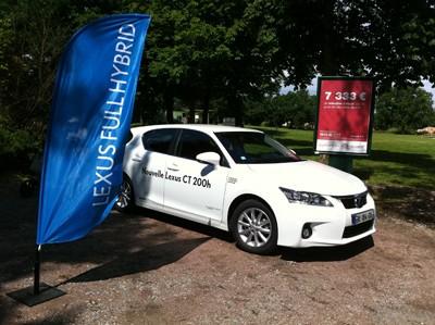 Competition lexus Barclays Banque du 8 mai au Golf de La Domangère.