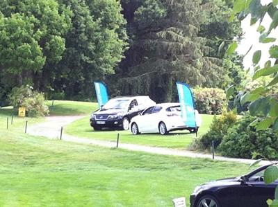 Competition lexus Barclays Banque du 8 mai au Golf de La Domangère.