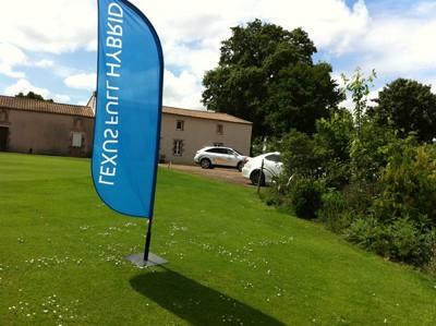 Competition lexus Barclays Banque du 8 mai au Golf de La Domangère.