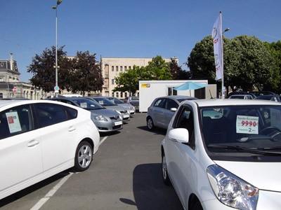 Toyota Toys Motors à la Foire des Véhicules d'Occasion de Rochefort