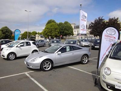 Toyota Toys Motors à la Foire des Véhicules d'Occasion de Rochefort
