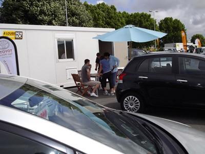 Toyota Toys Motors à la Foire des Véhicules d'Occasion de Rochefort