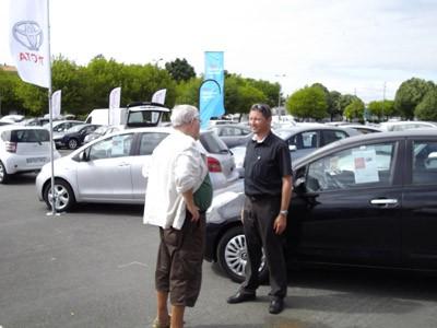 Toyota Toys Motors à la Foire des Véhicules d'Occasion de Rochefort