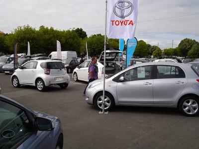 Toyota Toys Motors à la Foire des Véhicules d'Occasion de Rochefort