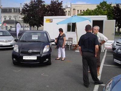 Toyota Toys Motors à la Foire des Véhicules d'Occasion de Rochefort