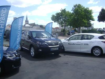 TOYOTA TOYS MOTORS et LEXUS présent à la foire de Saint Gilles