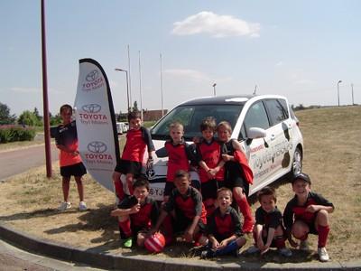 Toyota Toys Motors Loches au tournoi de foot d'Azay sur Cher
