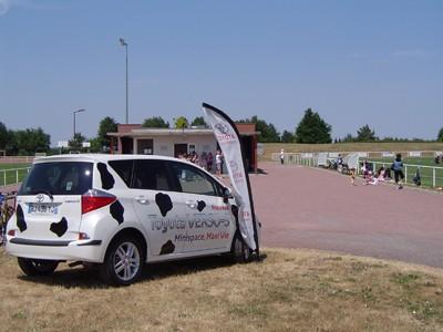Toyota Toys Motors Loches au tournoi de foot d'Azay sur Cher