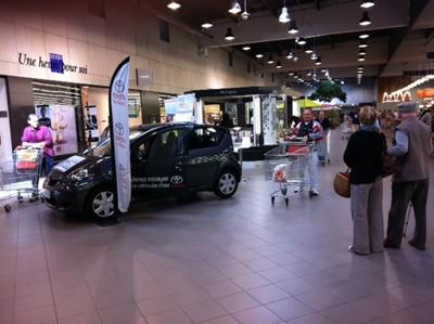 TOYOTA TOYS MOTORS TOURS présent au Centre Leclerc de Chinon