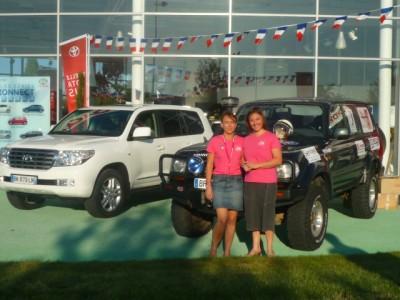 2 Tourangelles au Départ de La Rose des Sables