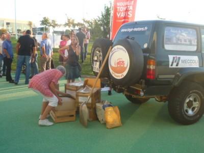 2 Tourangelles au Départ de La Rose des Sables