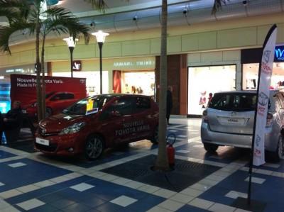 Exposition au centre commercial de "La Riche Soleil"