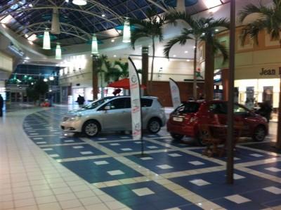 Exposition au centre commercial de "La Riche Soleil"